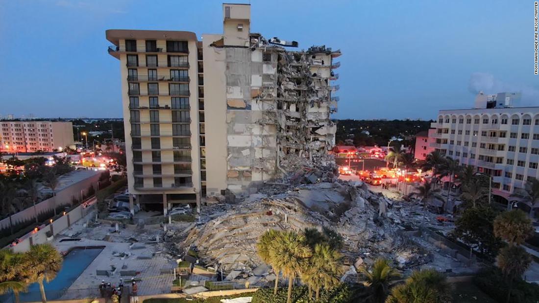 Little fingers and screaming led a dog walker to a boy trapped in the collapsed Florida condo rubble