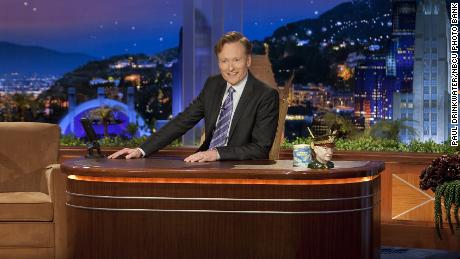 Conan O’Brien se despidió en medio de la noche