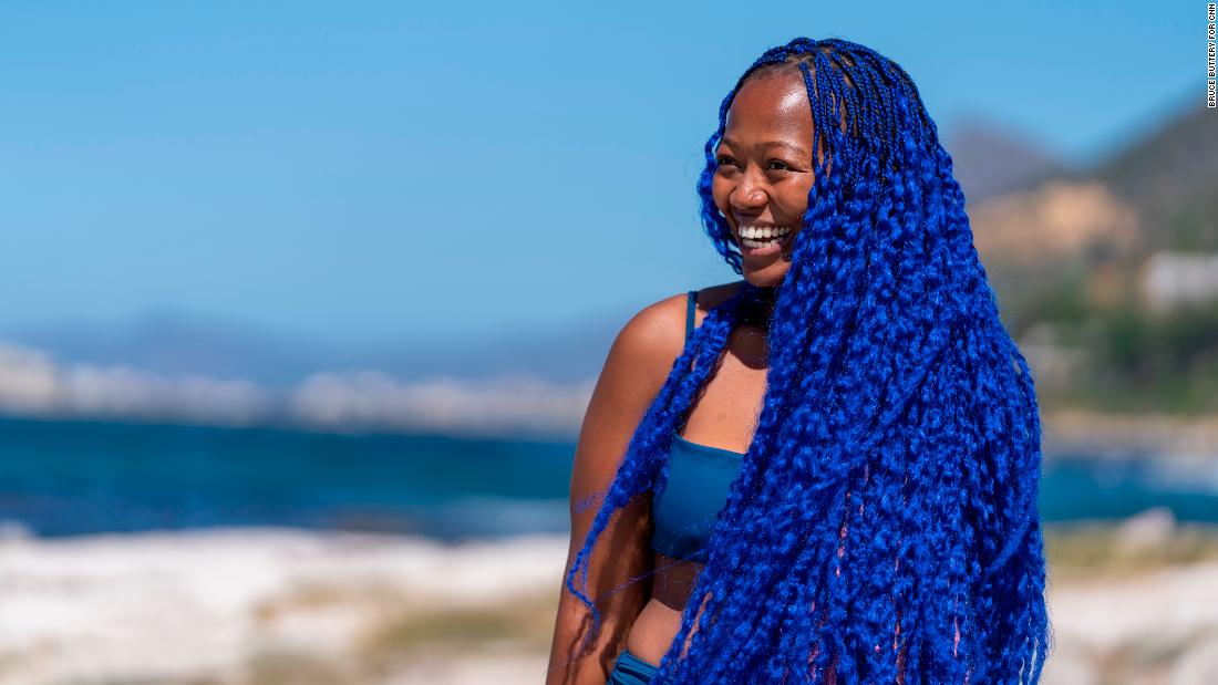 Zandile Ndhlovu calls herself the 'Black Mermaid,' and she's helping South Africans fall in love with the ocean