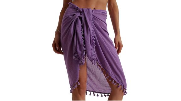 Eicolorte Beach Sarong with Tassels