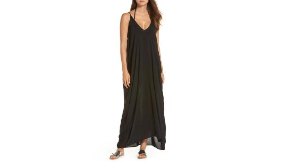 Elan V-Back Cover-Up Maxi Dress