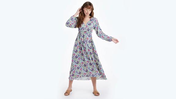 Summersalt caftan dress with cinched waist