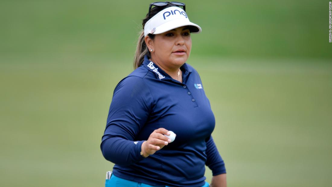 US golfer Lizette Salas opens up about mental health battle after taking Women's PGA Championship lead