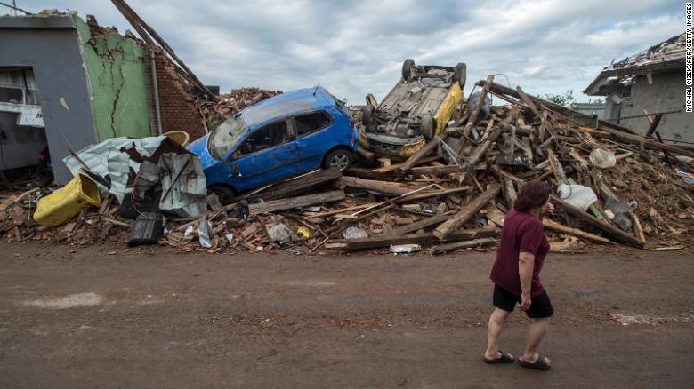Three killed as tornado wreaks havoc in Czech Republic