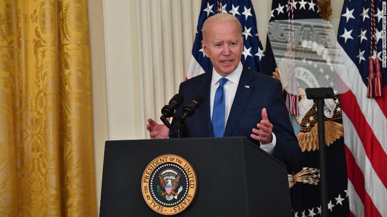 Biden tries to walk back comments on infrastructure bill to stem GOP defections