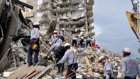 More than 150 missing after partial building collapse near Miami