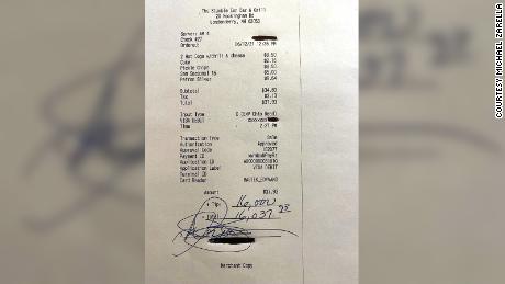 An anonymous customer left a $16,000 tip at Stumble Inn Bar &amp; Grill in Londonderry, New Hampshire.