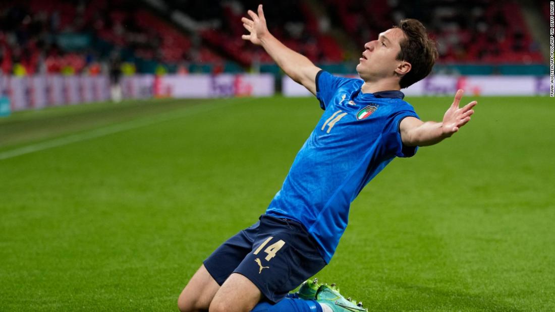 Italy defeats Austria in extra time at Euro 2020 to surpass its own 82-year-old unbeaten record