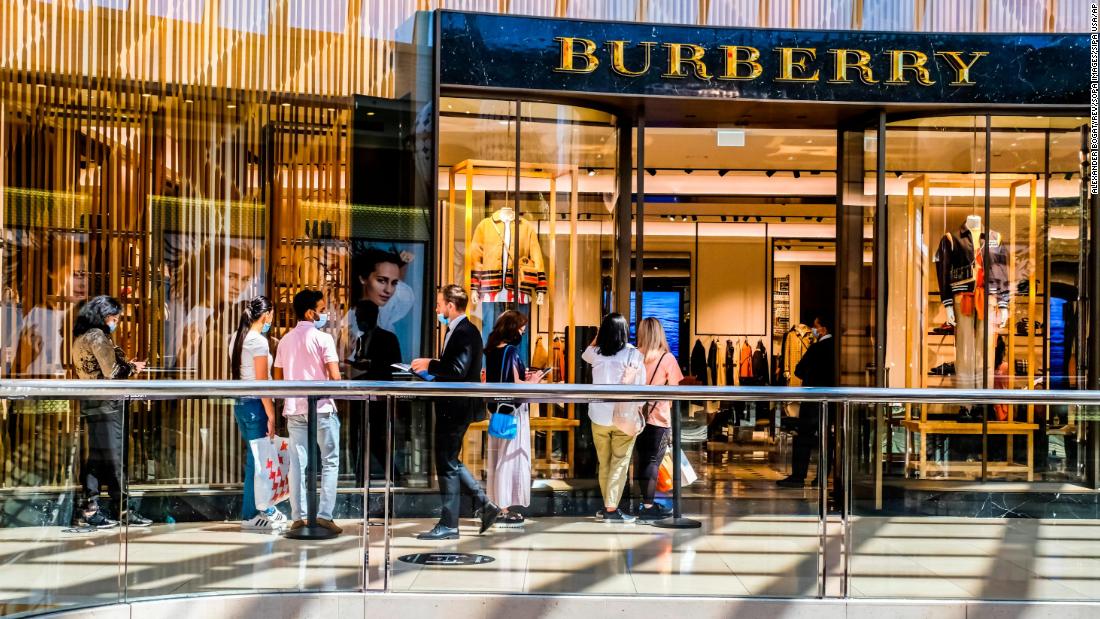 Burberry shares tumble after CEO resigns to join rival