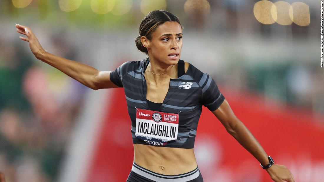 Sydney McLaughlin obliterates women's 400m hurdles world record in a day of record heat