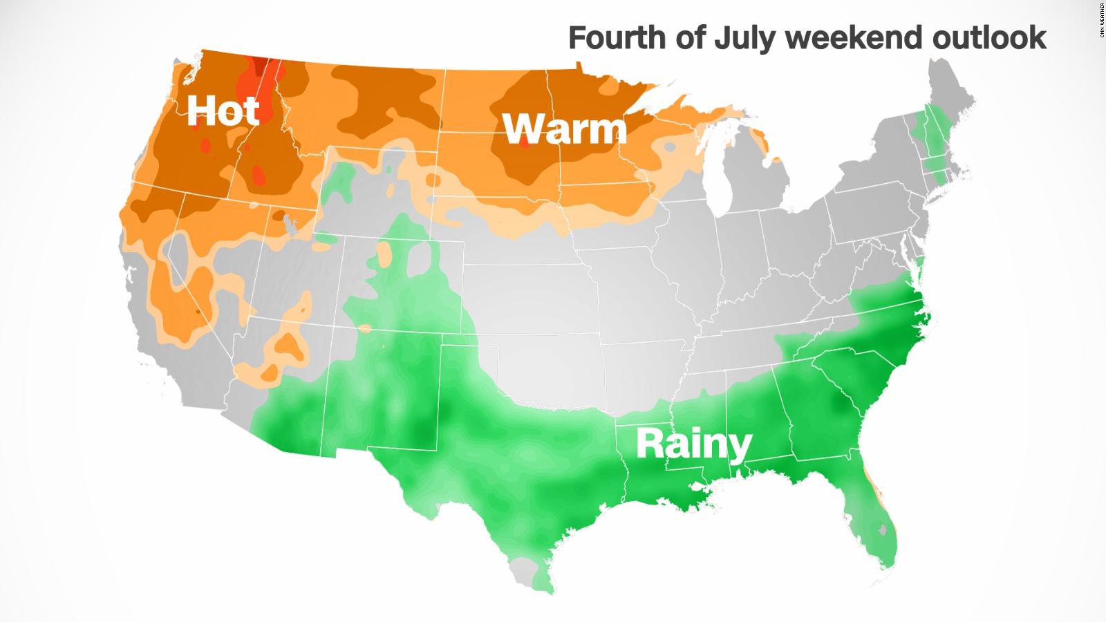 This Fourth of July weather forecast could extinguish your BBQ plans CNN