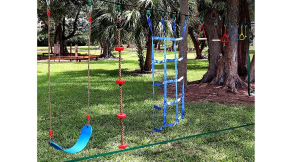 B Branton Ninja Warrior Obstacle Course For Kids