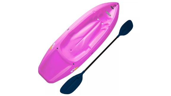 Lifelong youth wave kayak with paddle