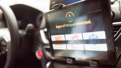 Affectiva&#39;s emotion-reading AI software is being applied to driver monitoring systems, to detect drowsiness.