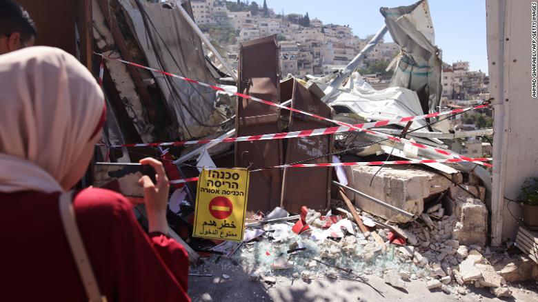 Demolition in East Jerusalem neighborhood heightens tensions in the city