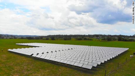 Hydropanels installed at a school in Veresdale, Australia.