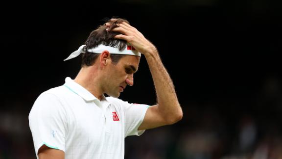 The last time Roger Federer lost a Grand Slam match in the first round was at Wimbledon in 2002.