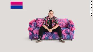 IKEA unveils LGBTQ-themed sofas -- and the internet has thoughts on its 'bisexual couch' - CNN