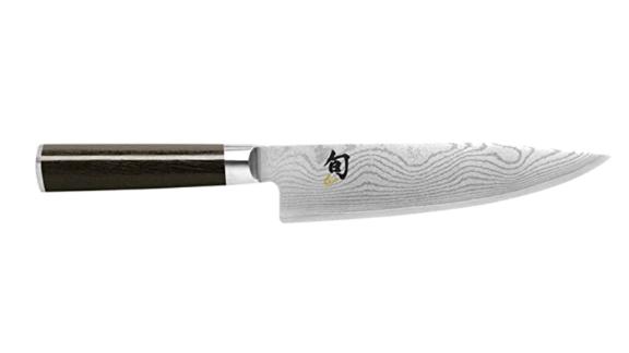 Shun Classic 8-Inch Chef's Knife With VG-MAX Cutting Core and Ebony PakkaWood Handle