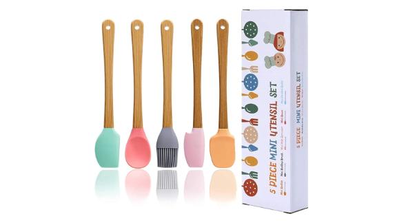 Belugahots Silicone Spatula, 5-Pack