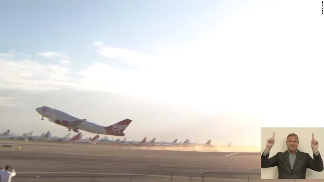 Virgin Orbit launches its first commercial satellites into space