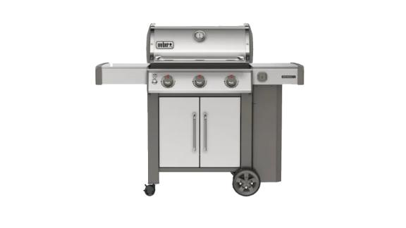 Weber Genesis II Stainless Steel 3-Burner Propane Gas Grill