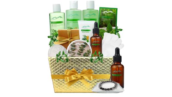 Bed Bath Body Gift Set Eucalyptus Mint Aromatherapy 