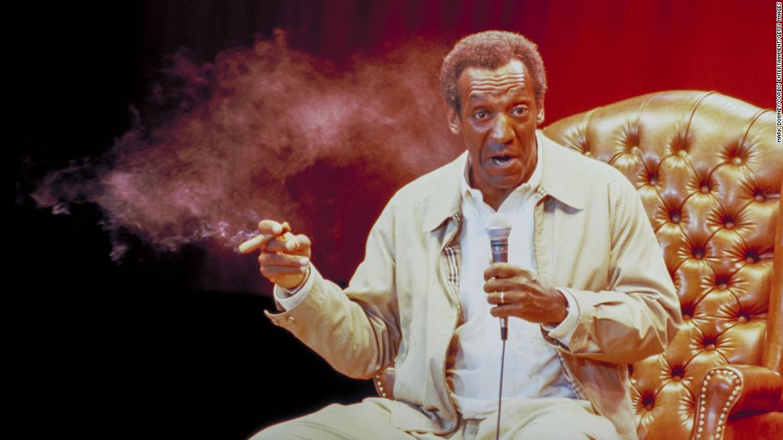 Cosby performs a standup routine in 2000.