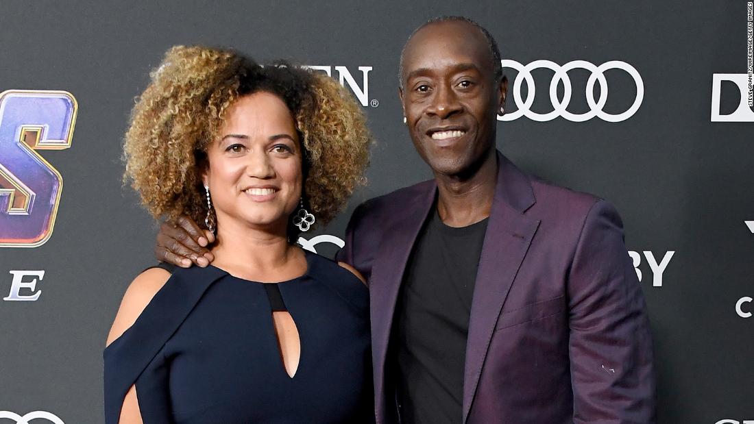 Don Cheadle and Bridgid Coulter got married during the pandemic