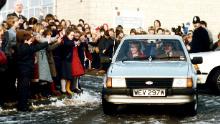 The 1981 Ford Escort Ghia was an engagement present given to Diana by Prince Charles in May 1981.