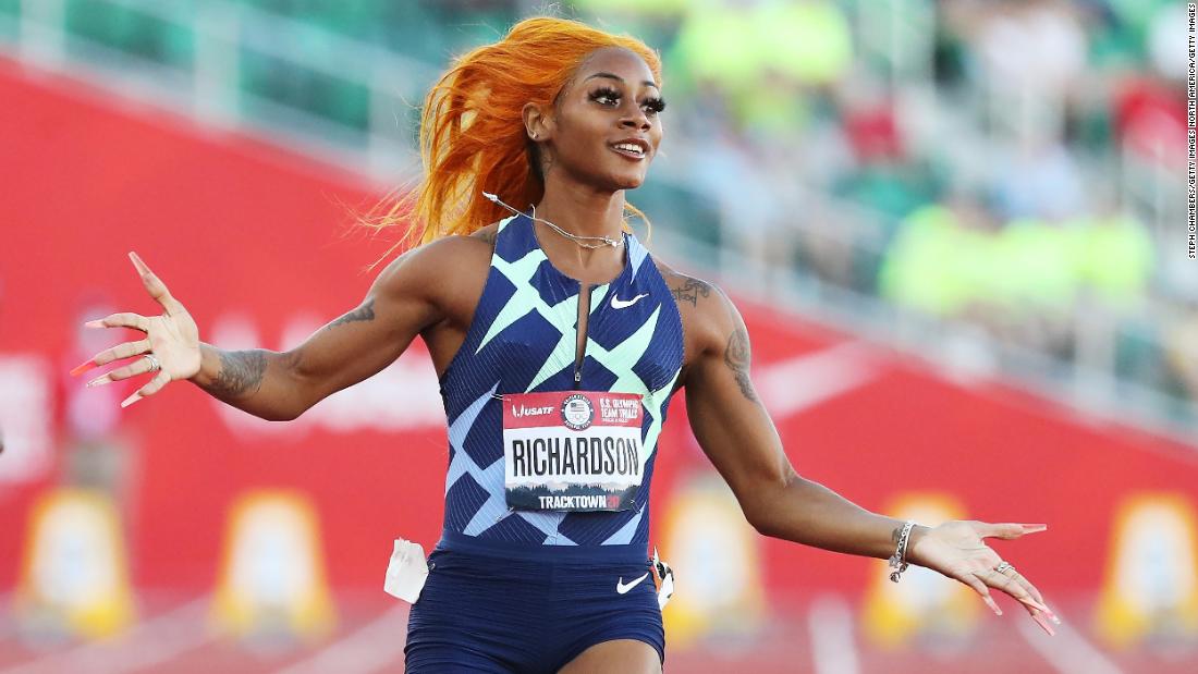 Sha'Carri Richardson suspended from US Olympic team after testing positive for marijuana