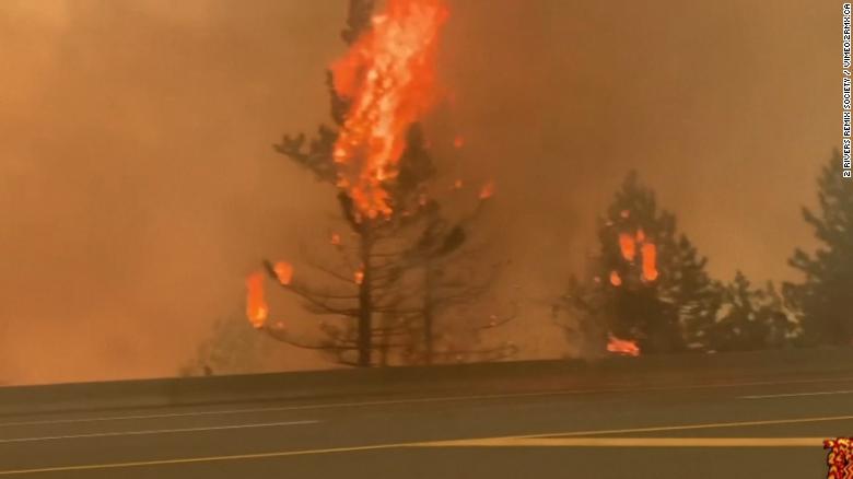 Canada wildfire: Village devastated after heat wave