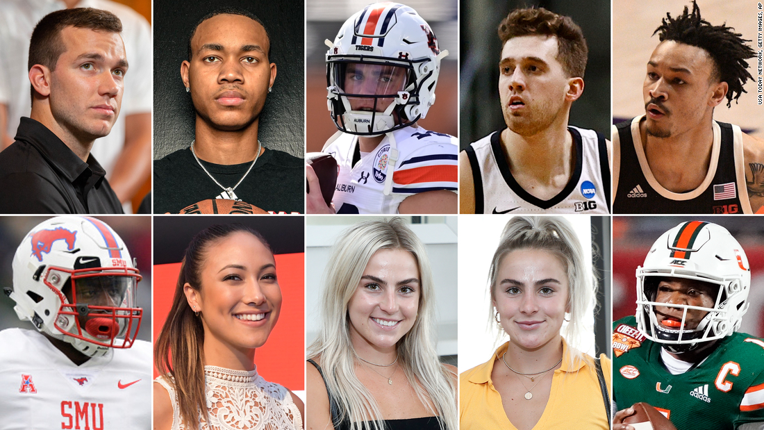 Here are the ways NCAA athletes are embracing the new world of the 'NIL