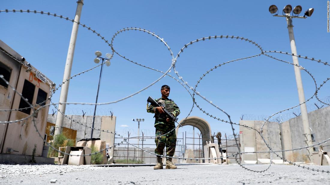 Al Qaeda and Taliban members among prisoners left under Afghan control in jail next to deserted US air base