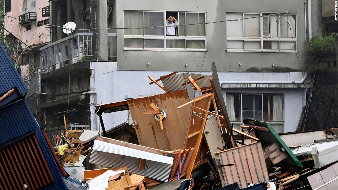 Japan Mudslide About 20 People Missing And 2 Dead In Atami City Mudslide Cnn