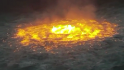 See massive &#39;eye of fire&#39; burn in Gulf of Mexico