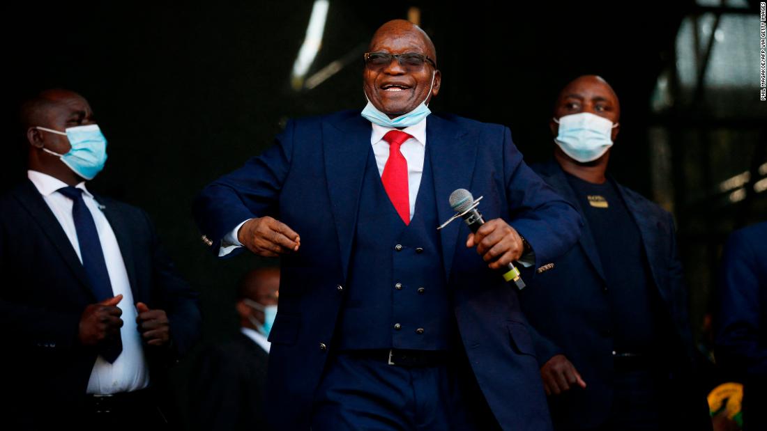 Former South African President Jacob Zuma likens his treatment by courts to Apartheid-era South Africa