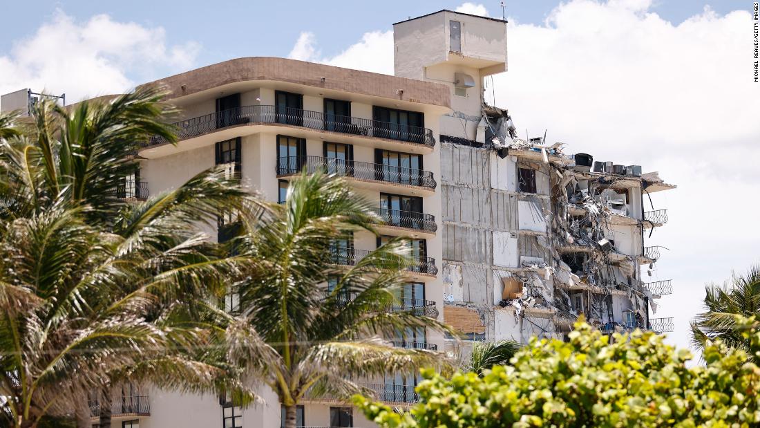 Officials pause operations at Surfside collapse site to focus on demolition ahead of Tropical Storm Elsa