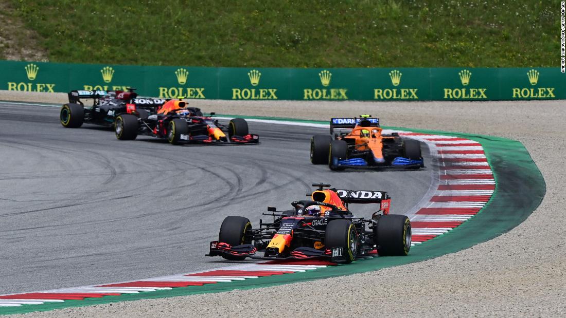 Austrian Grand Prix Max Verstappen cruises to third successive GP
