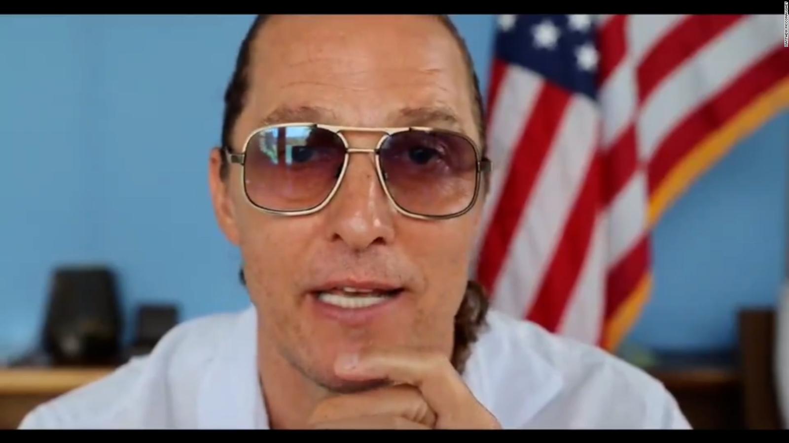 matthew mcconaughey clear glasses