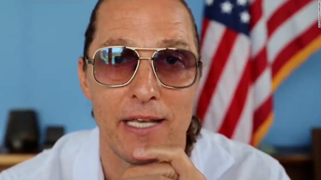 Matthew McConaughey declares America 'going through puberty' in Independence Day message