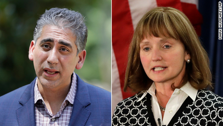 Republicans, including Dr. Manny Sethi, at left, an orthopedic trauma surgeon at Vanderbilt University Medical Center, and former state Speaker Beth Harwell, at right, have told CNN they&#39;d consider running for the House if Rep. Jim Cooper&#39;s district became redder.