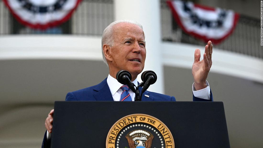 Biden to speak on efforts to get more Americans vaccinated after falling short of July 4 goals