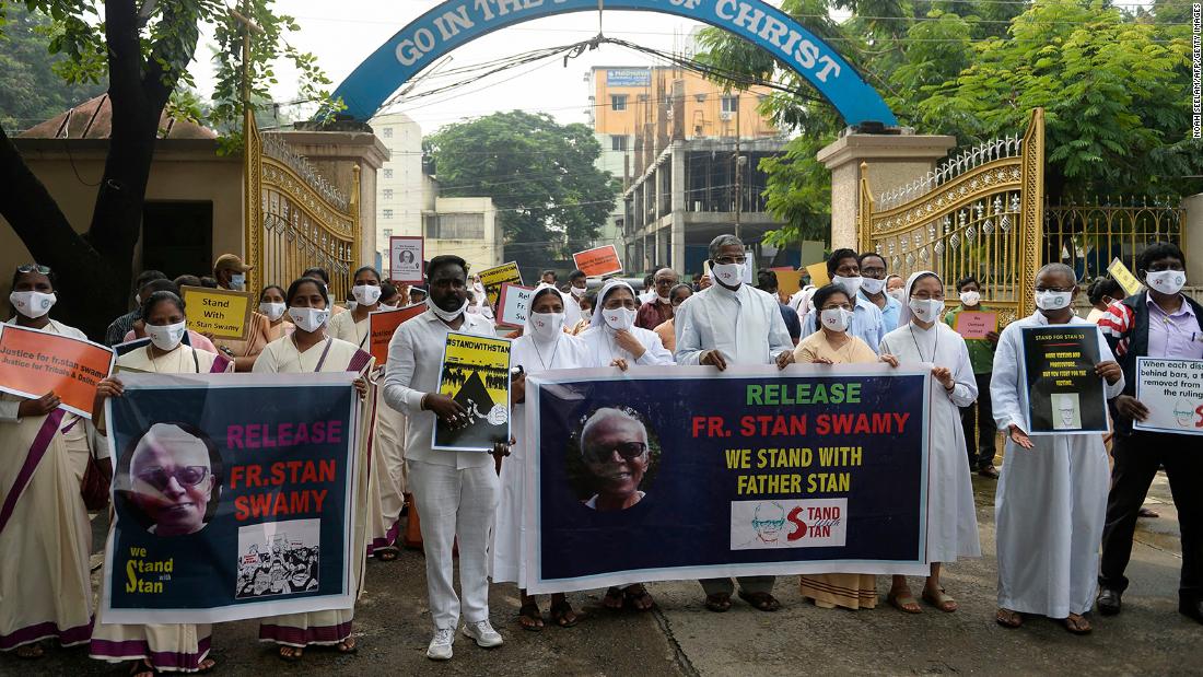 Death of 84-year-old activist in prison turns spotlight on India's anti-terrorism laws