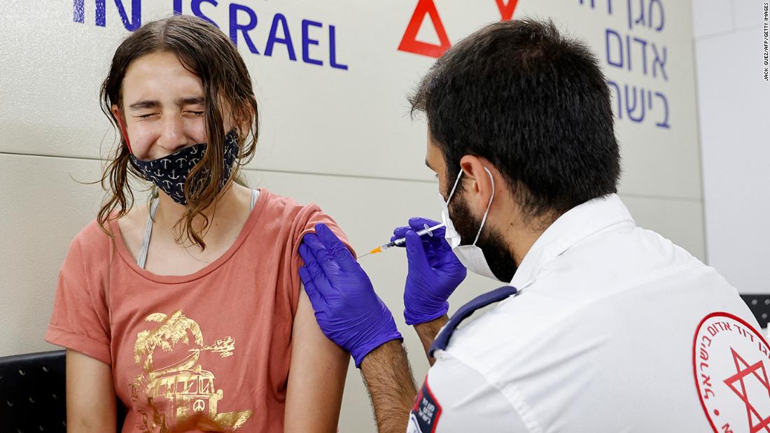 El gobierno israelí dice que la protección de la vacuna de Pfizer se dañó a medida que Delta se propaga