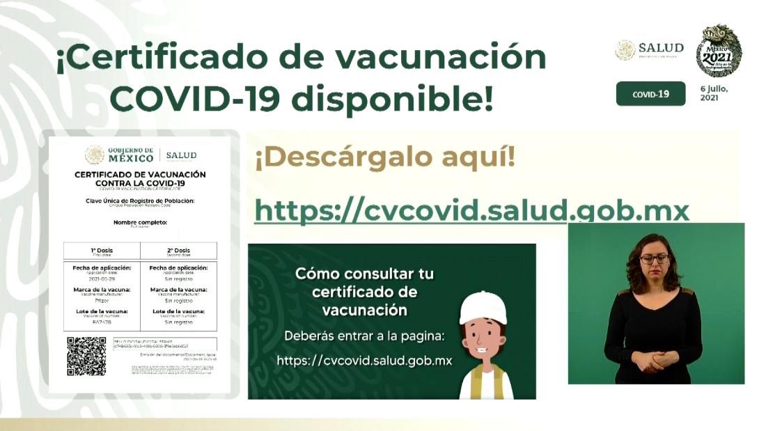 Conoce Los Requisitos Para Obtener Tu Certificado De Vacunacion De Mexico Cnn Video
