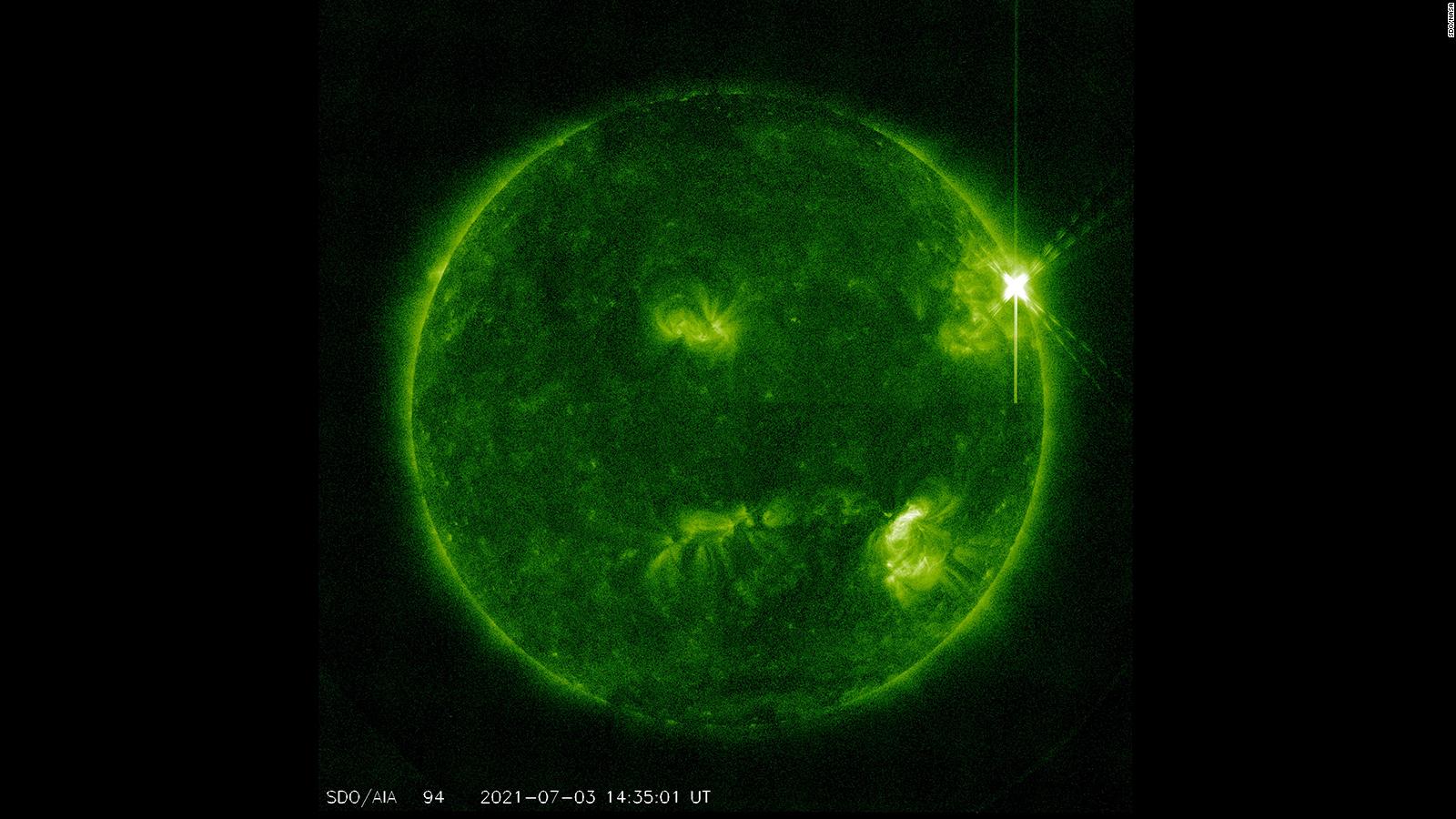 Large Solar Flare Erupted On The Sun Last Saturday, Scientists Say - CNN