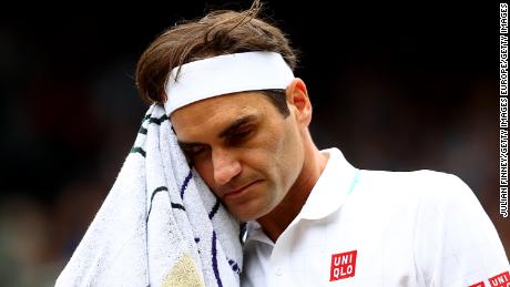 Roger Federer is an eight-time Wimbledon champion, who has won 20 grand slams.