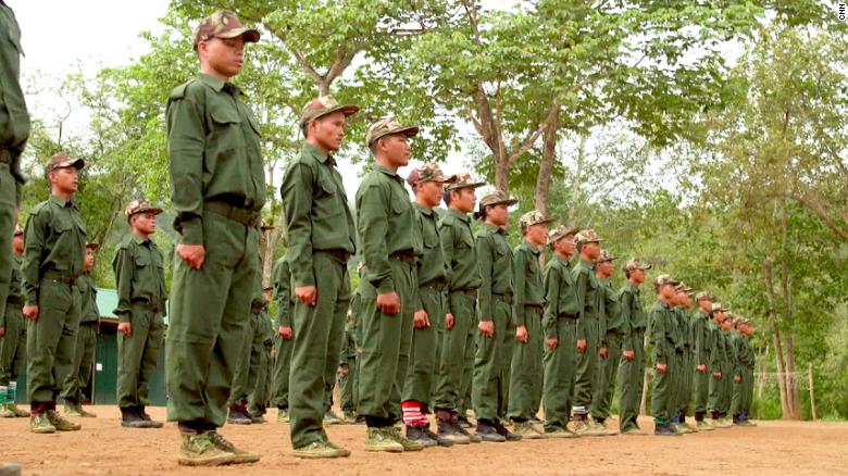 CNN gets rare look inside rebel base in Myanmar