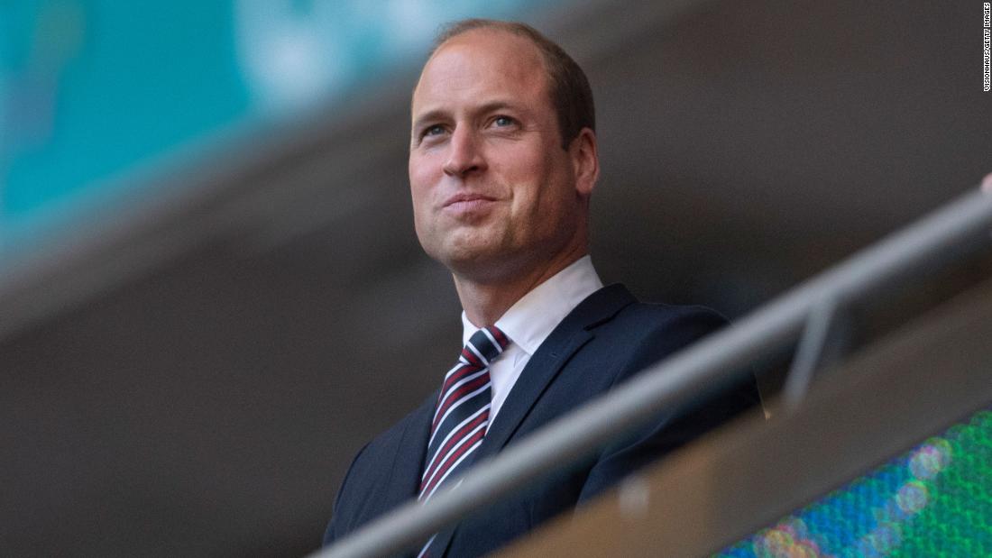 Sunday's European football final will test Prince William